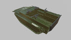 WG3D LVT-4 Water Buffalo,  Amphibious (US, WW2)