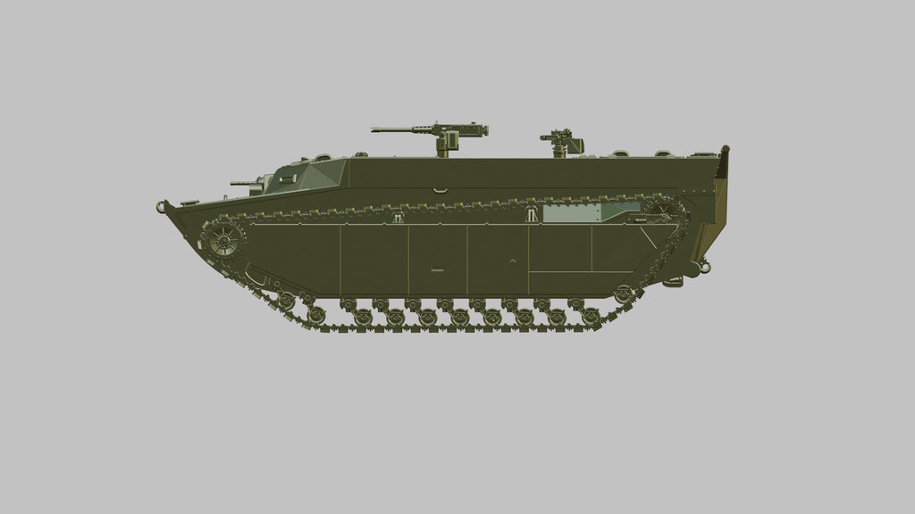 WG3D LVT-4 Water Buffalo,  Amphibious (US, WW2)