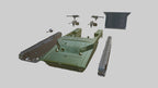WG3D LVT-4 Water Buffalo,  Amphibious (US, WW2)