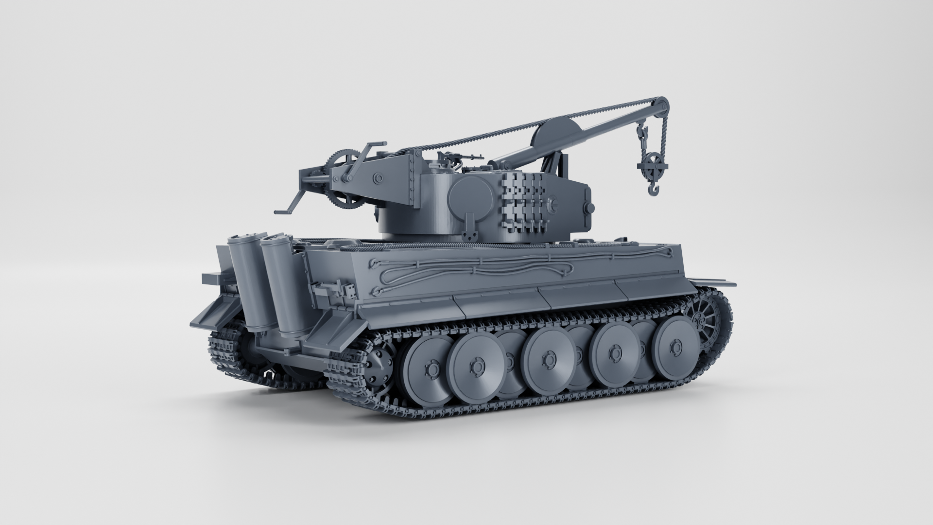 WG3D Ladungsleger Tiger (Sd.Kfz.185)  (Germany, WW2)