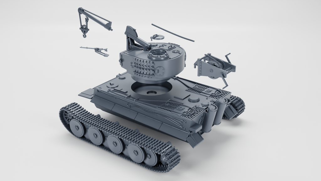WG3D Ladungsleger Tiger (Sd.Kfz.185)  (Germany, WW2)