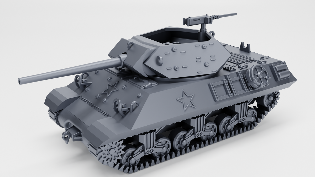 WG3D M10 GMC Tank (Wolverine) (USA, WW2)