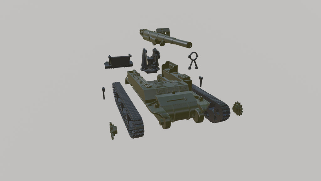 WG3D M12 Gun Motor Carriage 155mm (USA, WW2, D-Day)