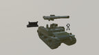 WG3D M12 Gun Motor Carriage 155mm (USA, WW2, D-Day)