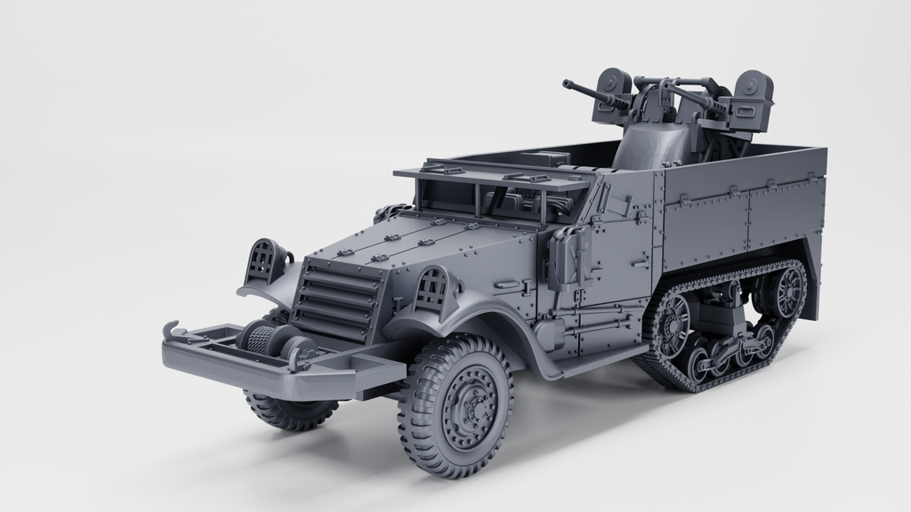 WG3D Halftrack M13  - Twin HMG AA (US, WW2)