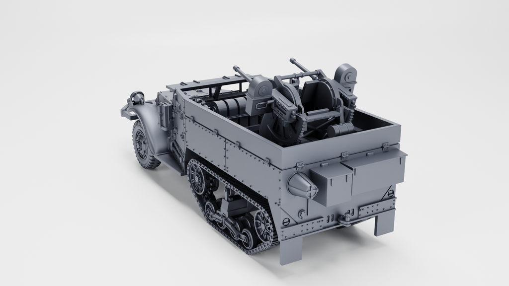WG3D Halftrack M13  - Twin HMG AA (US, WW2)