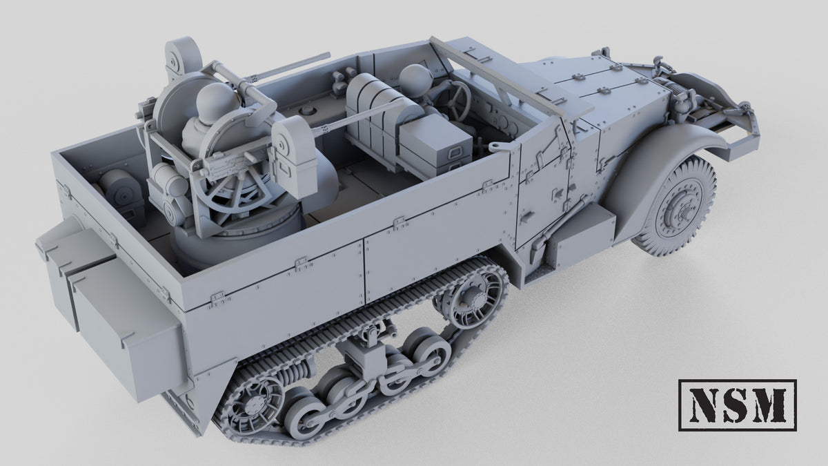 NSM M13 Twin HMG Halftrack (USA, WW2)