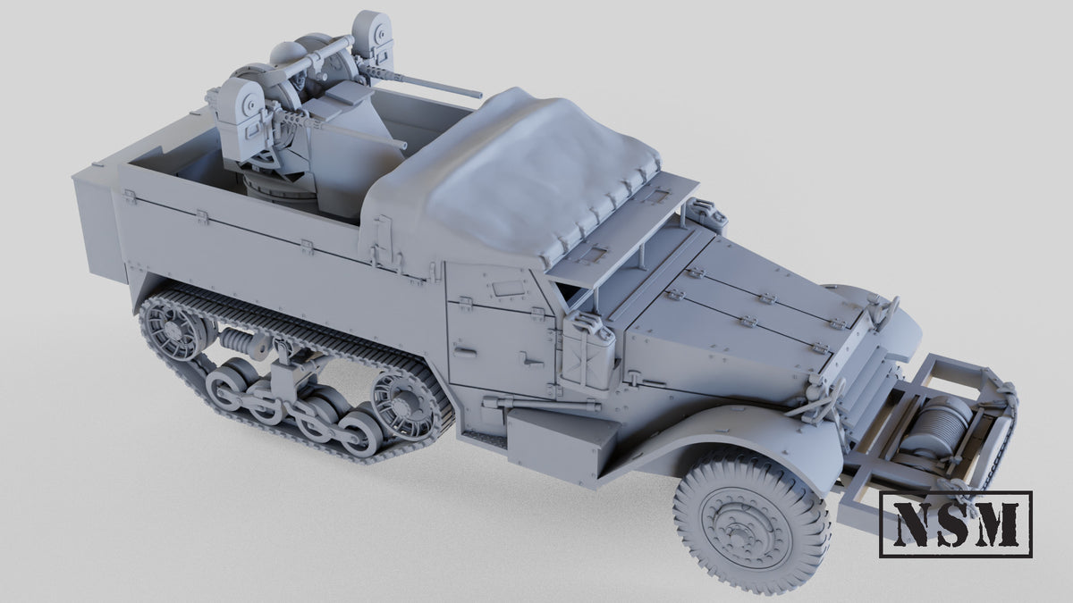 NSM Halftrack M14 Twin HMG - (UK, WW2)