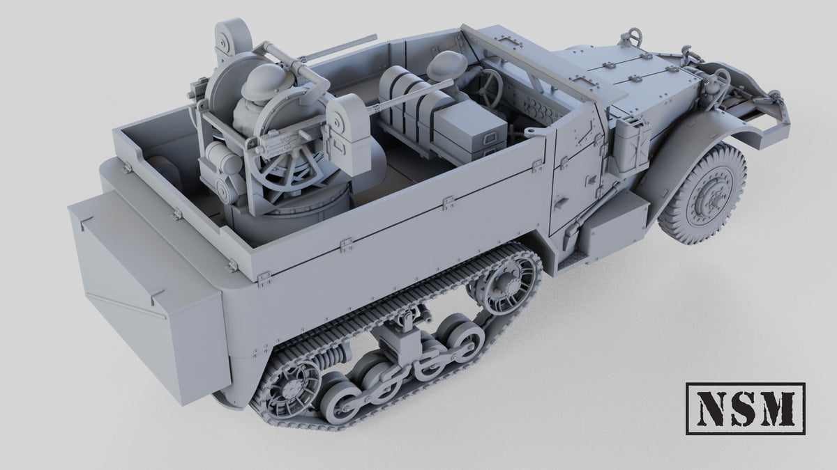 NSM Halftrack M14 Twin HMG - (UK, WW2)