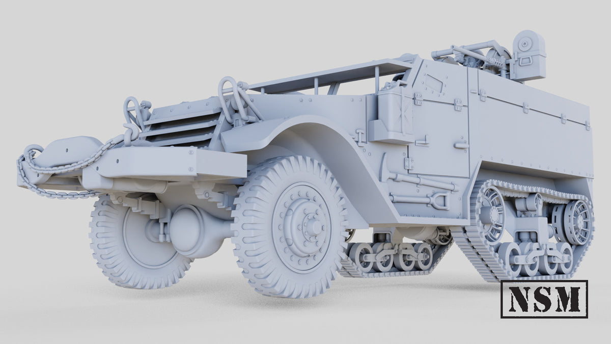 NSM Halftrack M14 Twin HMG - (UK, WW2)