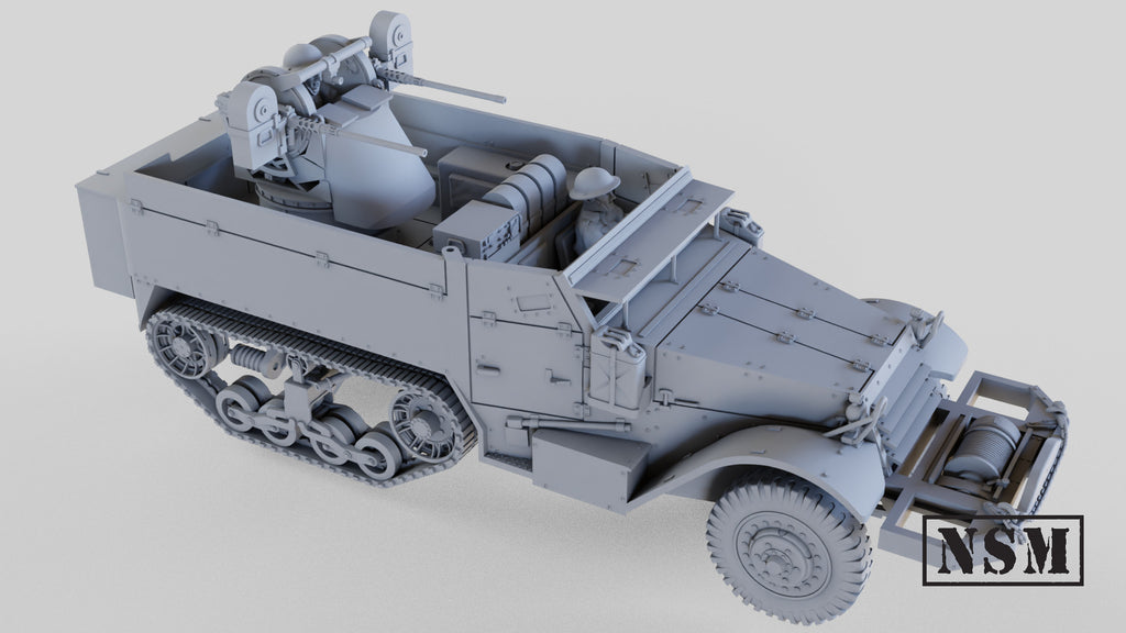 NSM Halftrack M14 Twin HMG - (UK, WW2)
