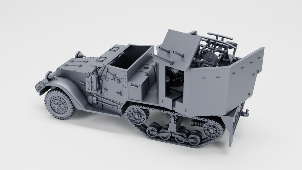 WG3D Halftrack M15A1 CGMC (US, WW2)