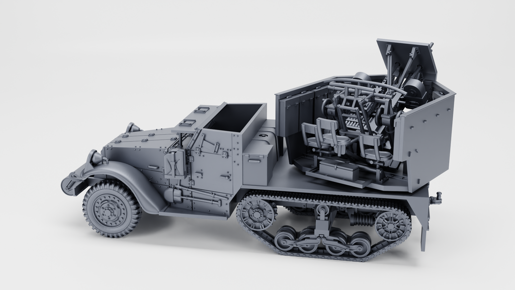 WG3D Halftrack M15A1 CGMC (US, WW2)