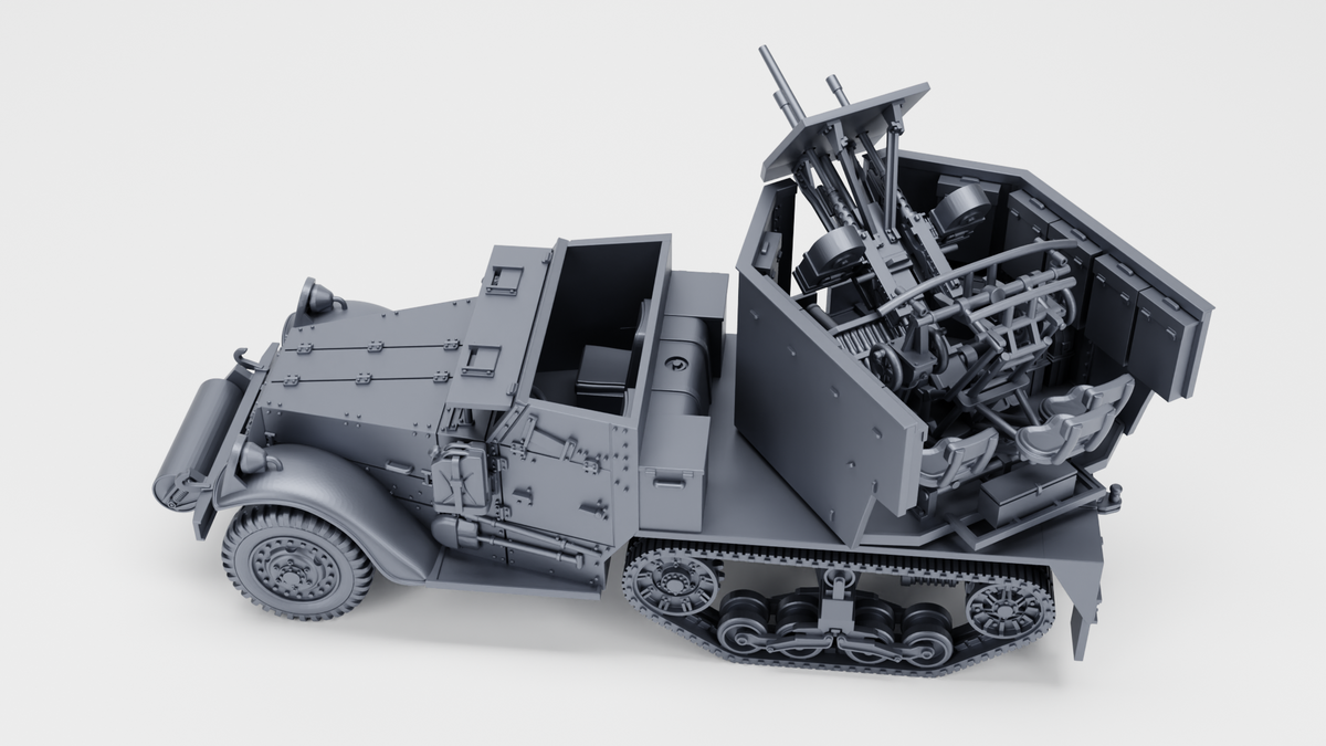 WG3D Halftrack M15A1 CGMC (US, WW2)
