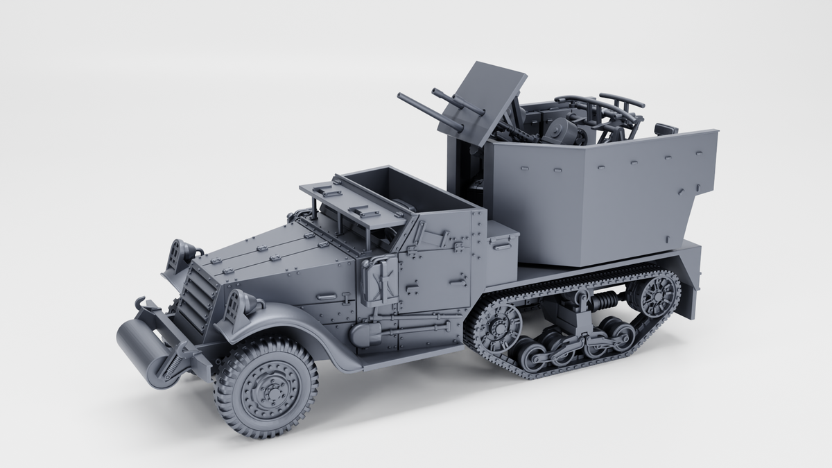 WG3D Halftrack M15A1 CGMC (US, WW2)