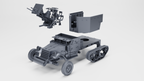 WG3D Halftrack M15A1 CGMC (US, WW2)