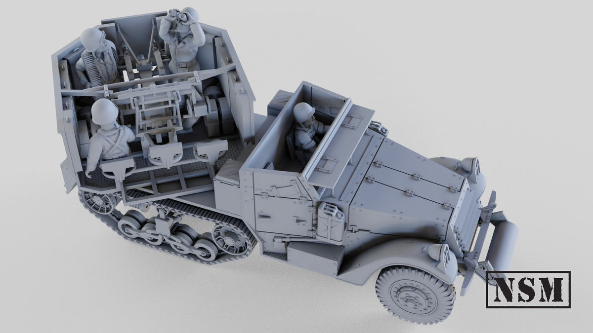 NSM M15 MGMC Halftrack  (USA, WW2)