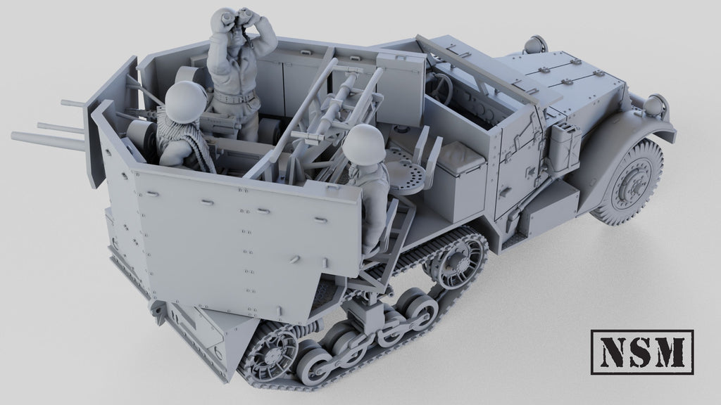 NSM M15 MGMC Halftrack  (USA, WW2)