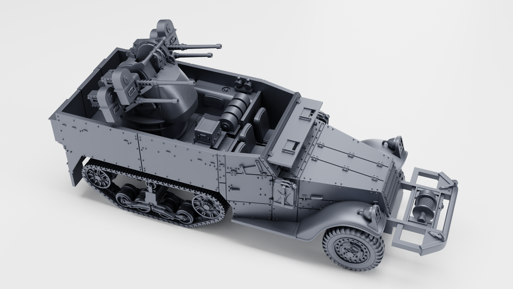 WG3D Halftrack M16A1 MGMC (US, WW2)