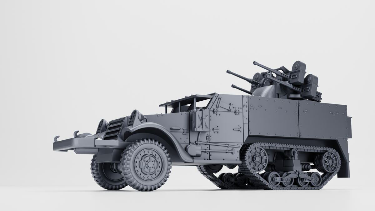 WG3D Halftrack M16A1 MGMC (US, WW2)