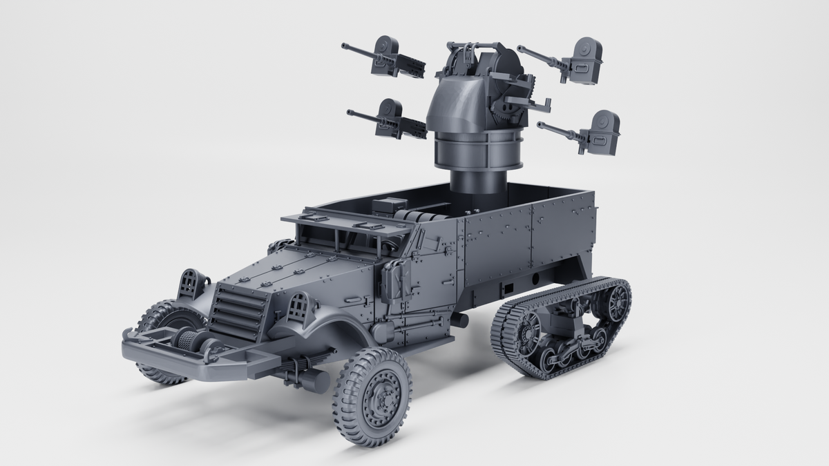 WG3D Halftrack M16A1 MGMC (US, WW2)