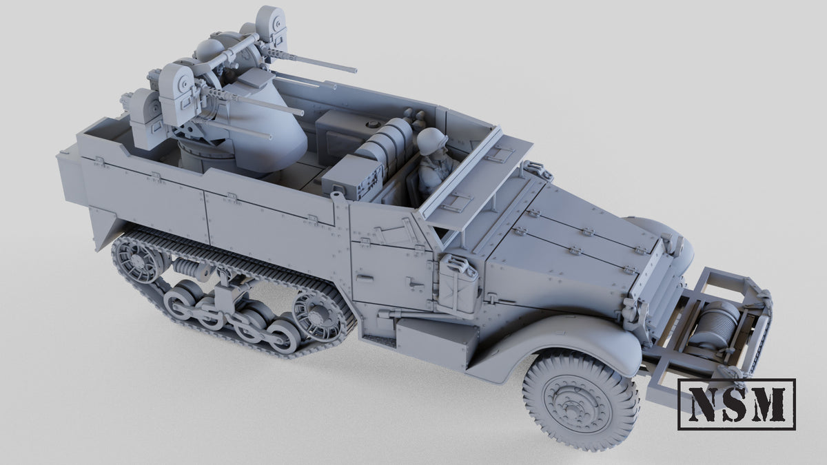 NSM M16 Quad HMG Halftrack  (USA, WW2)
