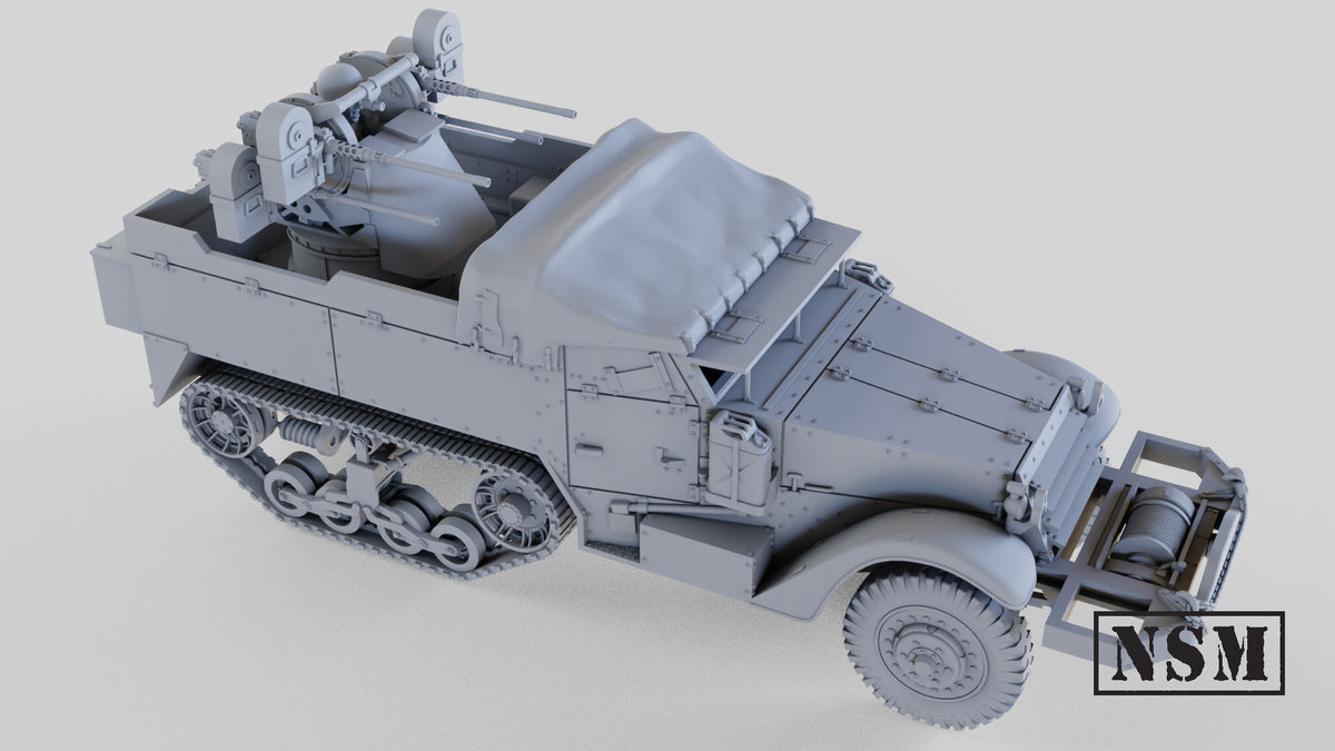 NSM M16 Quad HMG Halftrack  (USA, WW2)