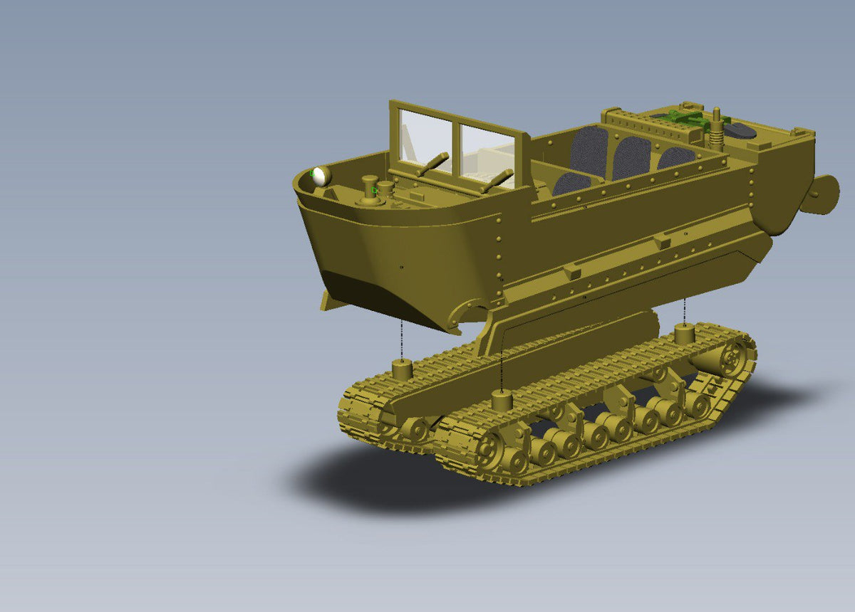 WG3D M29 Weasel Tracked Vehicle (US, WW2+Korean war)