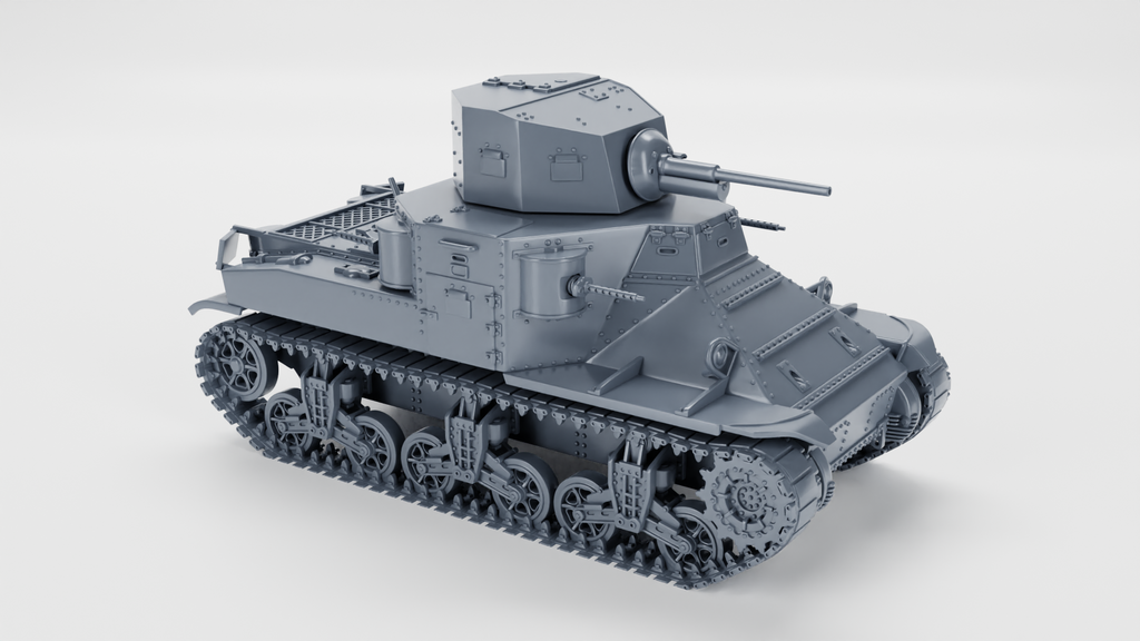 WG3D M2A1 Medium tank (US, WW2)