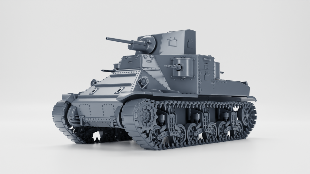 WG3D M2A1 Medium tank (US, WW2)