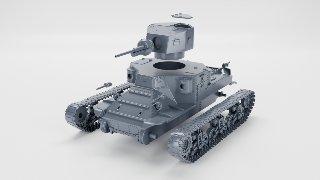 WG3D M2A1 Medium tank (US, WW2)