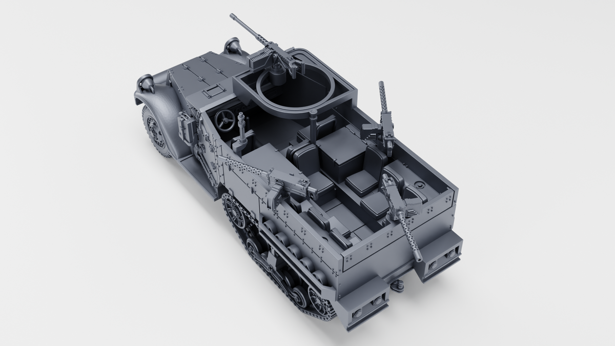 WG3D Halftrack M2A1 (US, WW2)
