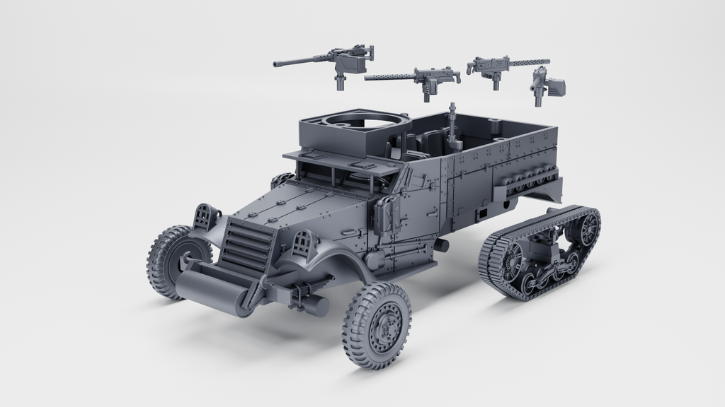 WG3D Halftrack M2A1 (US, WW2)