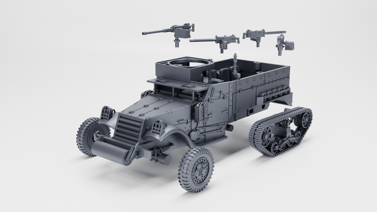 WG3D Halftrack M2A1 (US, WW2)