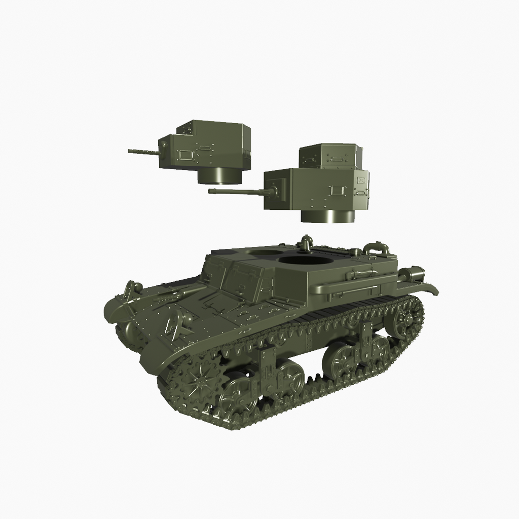 WG3D M2A3 Light Tank (US, Interwar+WW2)