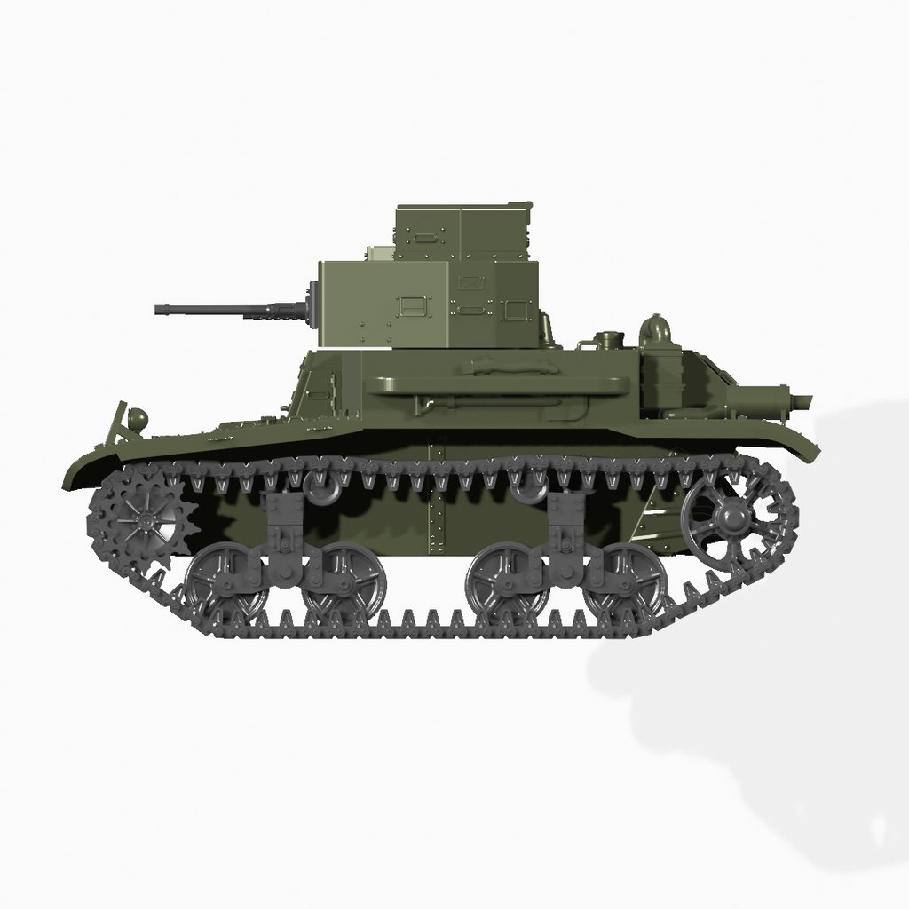 WG3D M2A3 Light Tank (US, Interwar+WW2)