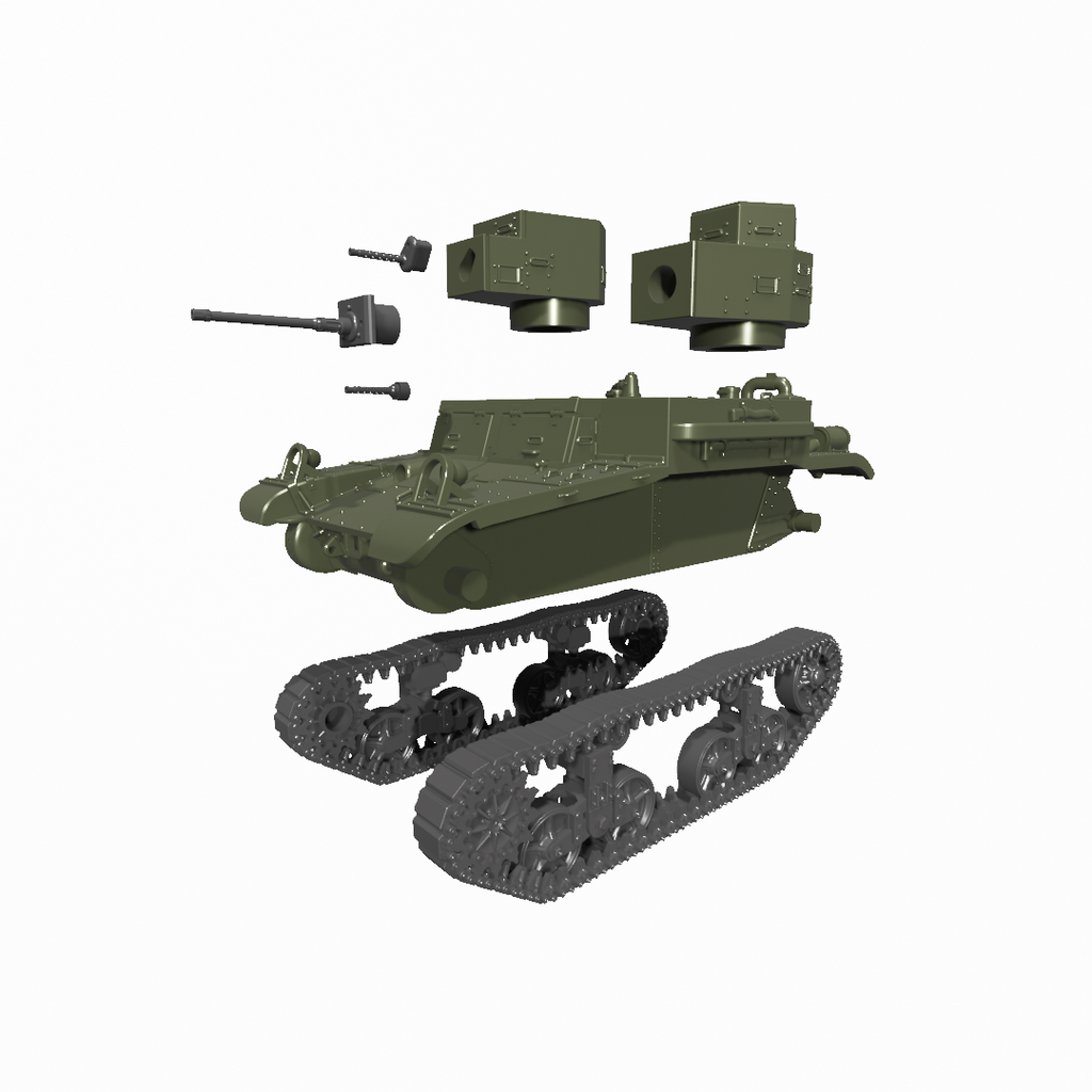 WG3D M2A3 Light Tank (US, Interwar+WW2)