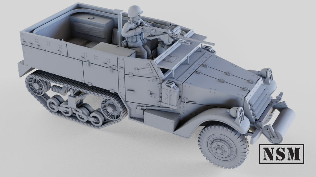 NSM M2 Halftrack - Mid Production (USA, WW2)