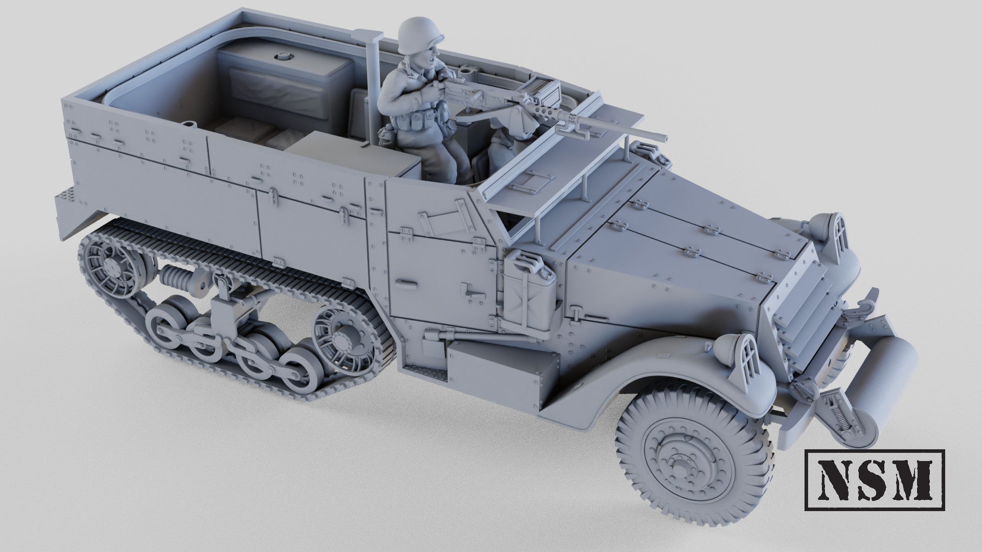 NSM M2 Halftrack - Mid Production (USA, WW2)