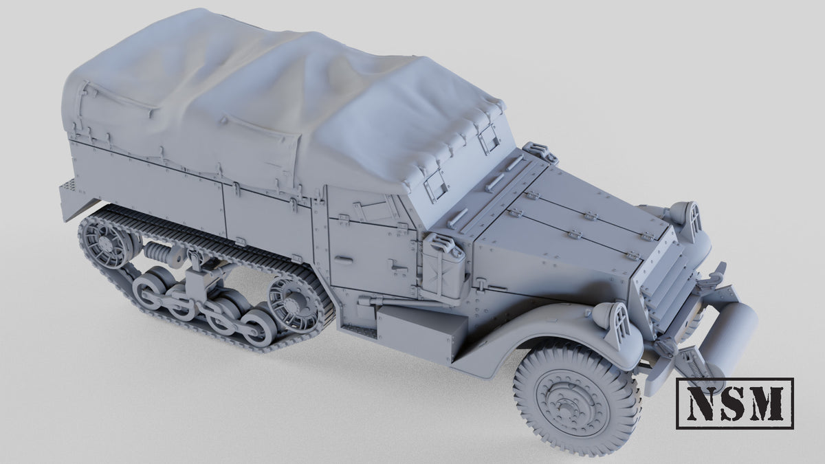 NSM M2 Halftrack - Mid Production (USA, WW2)