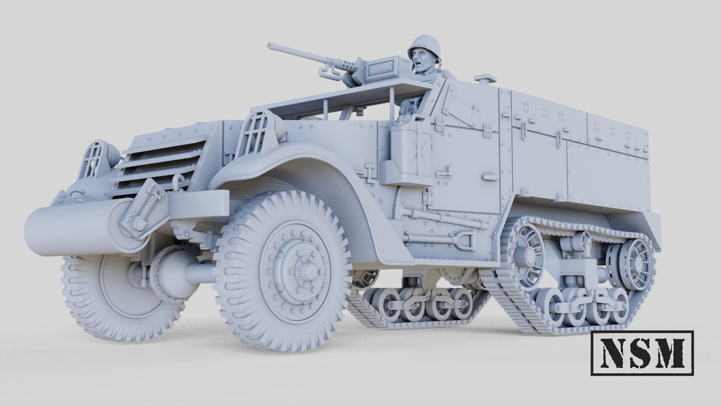 NSM M2 Halftrack - Mid Production (USA, WW2)