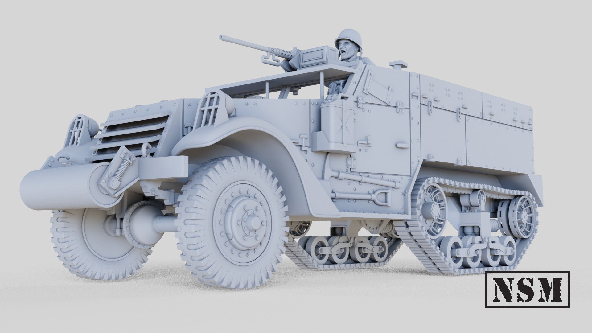 NSM M2 Halftrack - Mid Production (USA, WW2)