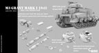 Counlane M3 Grant Mark I  Mid/Late prod 1942 (UK, WW2)