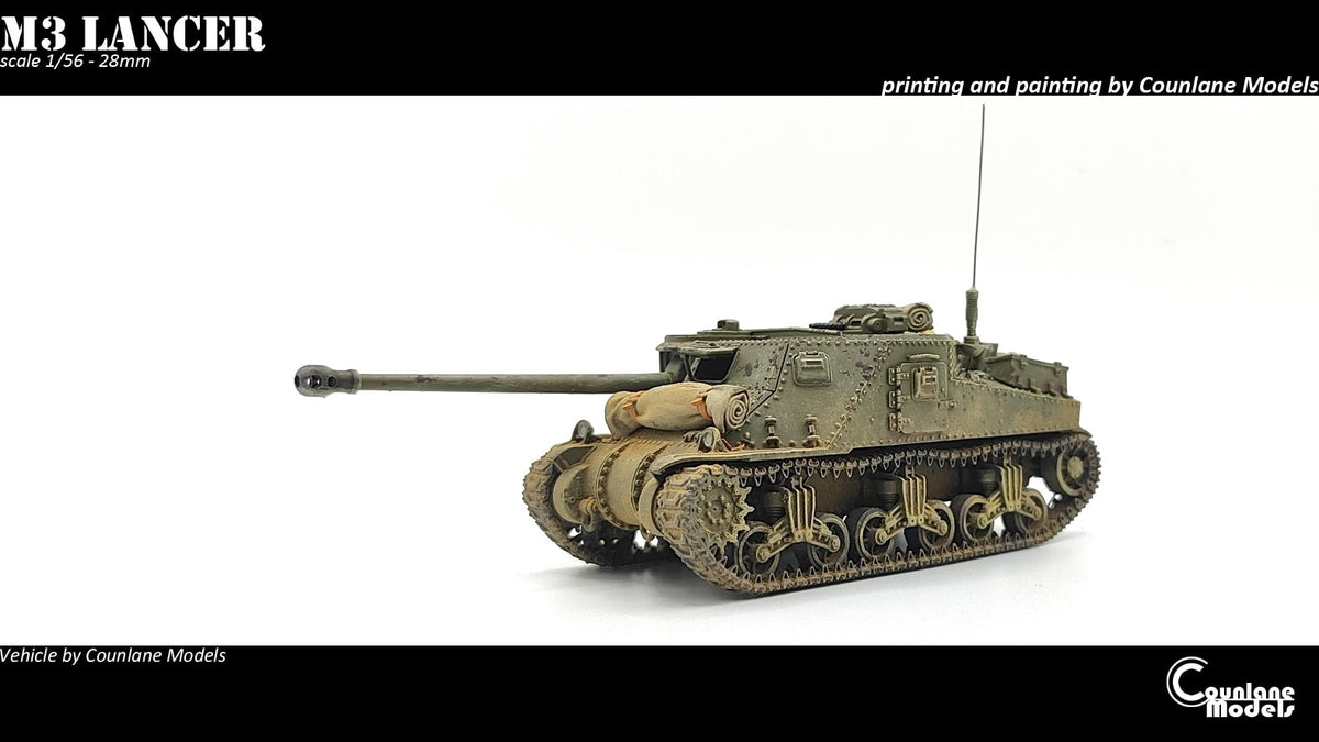 Counlane M3 Lancer, Experimental Tank Hunter (UK, WW2)