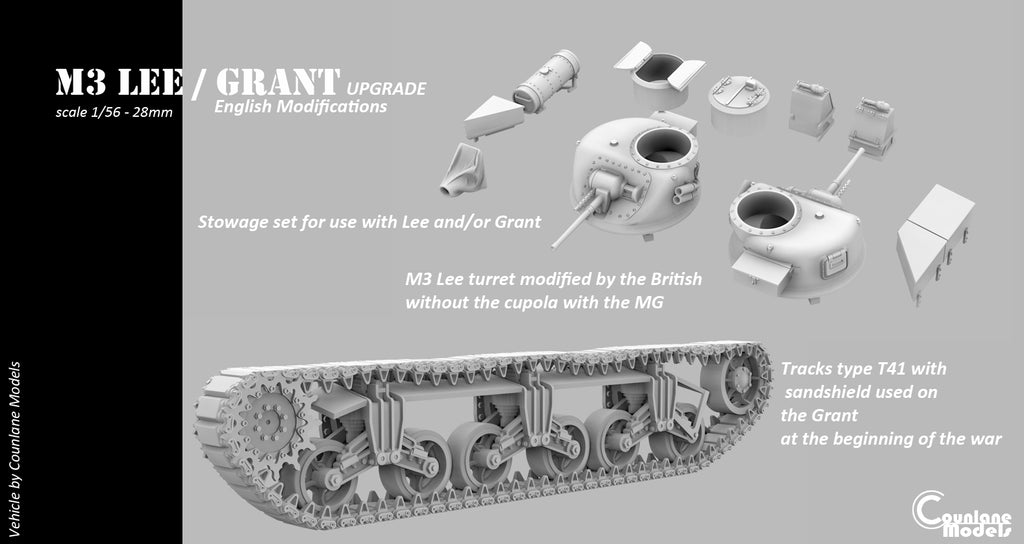 Counlane M3 Lee/Grant English Mod. (USA, WW2) (USA, UK WW2)