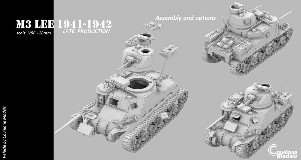 Counlane M3 Lee  Late (USA, WW2)