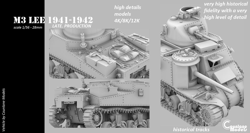 Counlane M3 Lee  Late (USA, WW2)