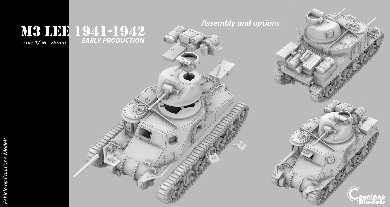 Counlane M3 Lee  Early (USA, WW2)