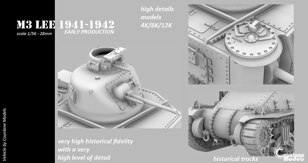 Counlane M3 Lee  Early (USA, WW2)
