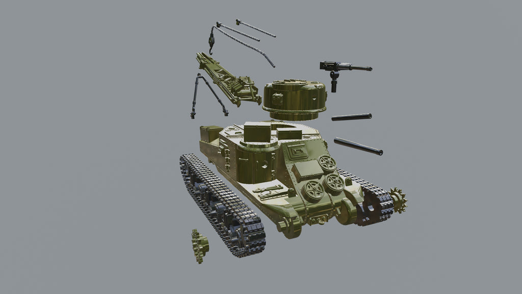 WG3D M31 Armored recovery Vehicle (ARV) (USA, WW2)